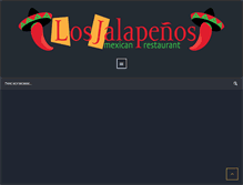 Tablet Screenshot of los-jalapenos.com